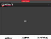 Tablet Screenshot of dugganmfg.com